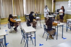 En 21 distritos bonaerenses, volvieron las clases presenciales en escuelas públicas y privadas