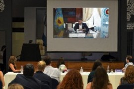 Axel Kicillof presentó la Unidad de Género y Economía del ministerio de Hacienda y Finanzas