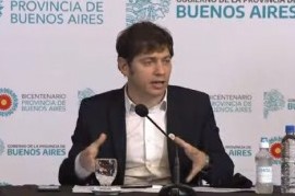 EN VIVO: el gobernador bonaerense, Axel Kicillof anuncia la ayuda a clínicas privadas y sanatorios