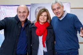 Fabián Cagliardi y Mario Secco recibieron un fuerte respaldo de Axel Kicillof