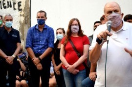 El PJ de La Plata se mostró unido en la presentación del avance de obras de su sede