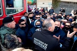 La Matanza: el asesinato de un colectivero generó la ira de sus compañeros y Berni les pidió calma