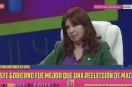 La elección de "tercios", la pista que dio la vicepresidenta para evidenciar el avance de Milei