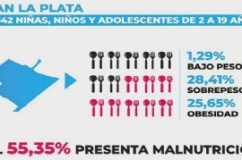 Datos que duelen: en el Gran La Plata, más de la mitad de niñas y niños sufren de malnutrición