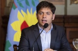El gobernador Axel Kicillof está aislado por haber estado en contacto con un positivo de Coronavirus