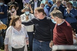 Con la dupla Santilli-Manes, Juntos relanzó su campaña bonaerense en el distrito de Sergio Massa