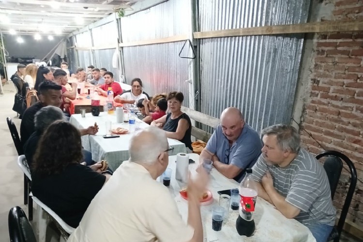 Organizaciones solidarias platenses despidieron el año con una cena