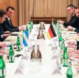 El presidente Fernández se reunió con líderes de empresas alemanas que invierten en Argentina