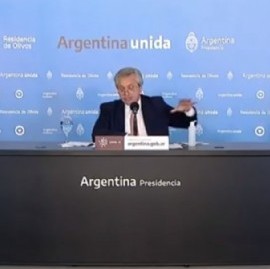 EN VIVO: el presidente Alberto Fernández anuncia la extensión de la cuarentena hasta el 28 de junio