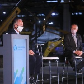 "La Argentina empezó a moverse", dijo el presidente Fernández en el encuentro de los industriales