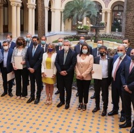 El presidente Fernández firmó un nuevo Consenso Fiscal 2022 con gobernadores de todo el país