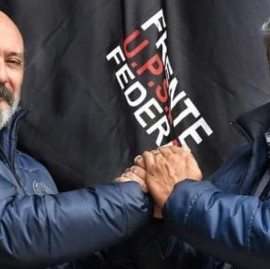 Gremio de la seguridad privada reclamó frente a la sede de la Superintendencia de Salud