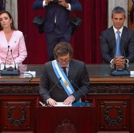 Ante la Asamblea Legislativa, Milei insistió con mostrarse anti casta y propuso un Pacto Fundacional