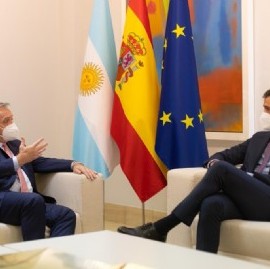 Alberto Fernández en España: se reunió con el Rey Felipe VI y con el presidente Pedro Sánchez