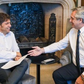 El presidente Fernández recibió al gobernador Kicillof y la cuestión Berni no estuvo ausente