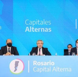 El Gobierno nacional anunció obras por más de $76.000 millones para la provincia de Santa Fe