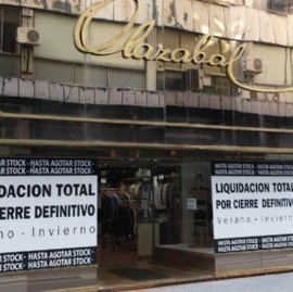 CABA: desolador aspecto brindan los comercios cerrados y los que están por cerrar