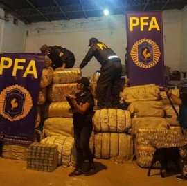 Salta: en un nuevo golpe al contrabando, secuestraron mercadería ilegal y detuvieron a una persona