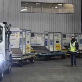 Llegaron este lunes 2.148.600 vacunas de AstraZeneca contra el Coronavirus