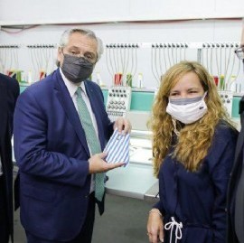 Desde San Juan, el presidente Alberto Fernández dijo que Argentina necesita más exportaciones