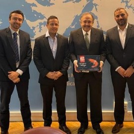 Empresarios pesqueros de Chubut fueron recibidos en España por el embajador Ricardo Alfonsín