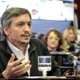 Disgustado por el acuerdo con el FMI, Máximo Kirchner renunció a la presidencia del bloque