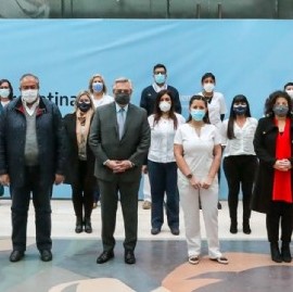 Jerarquización de la enfermería: el presidente Fernández presentó el proyecto de ley