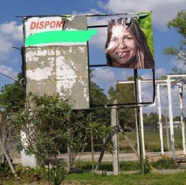 Hurlingham: destruyeron un cartel de una candidata de Patricia Bullrich