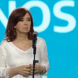 Cristina, contundente: "Quienes tienen miedo de tomar decisiones que vayan a buscar otro laburo"