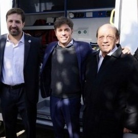 Berazategui: Kicillof y Mussi recorrieron las obras en el hospital "Evita Pueblo"
