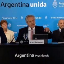 EN VIVO: El presidente Alberto Fernández anuncia la extensión de la cuarentena