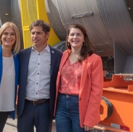 Moreno: mediante Provincia Leasing, se puso en funcionamiento una nueva planta asfáltica