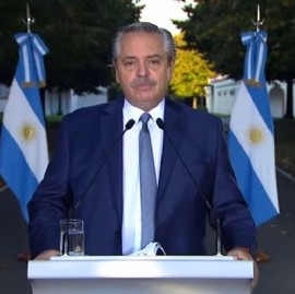 -EN VIVO- El presidente Alberto Fernández anuncia las nuevas restricciones por el Coronavirus