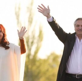 La fórmula presidencial Fernández-Fernández tuvo su acto por el Día de la Lealtad en La Pampa