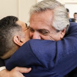 #HastaSiempreDiego: "Te vamos a extrañar toda la vida", dijo el presidente Alberto Fernández