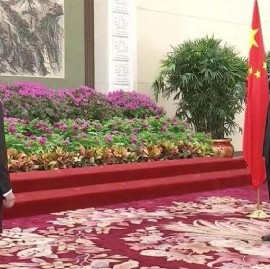Xi Jinping recibió al embajador Sabino Vaca Narvaja, quien le presentó sus cartas credenciales