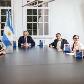 El presidente anunció la creación de un test de diagnóstico rápido hecho por científicos argentinos