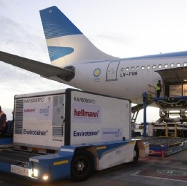 Coronavirus: llegó un segundo vuelo de Aerolíneas que trajo de China 371.200 vacunas Sinopharm