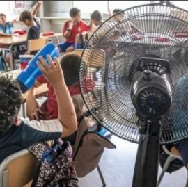 Alerta y trabajos de contención en las escuelas bonaerenses por la extensa ola de calor