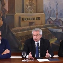 Alberto Fernández: "Perón entendió que había una parte de la sociedad que no tenía derechos"