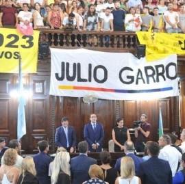 La Plata, apertura de sesiones: el intendente Garro dijo que sigue soñando con una ciudad mejor