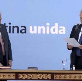 Alberto Fernández: "Mi única preocupación es que los argentinos vuelvan a ser felices"